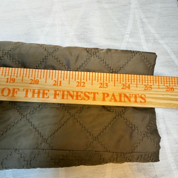 Laundry by Shelli Segal Quilted Jacket Leopard Lined Mid Length Womens sz M EUC - Picture 7 of 9